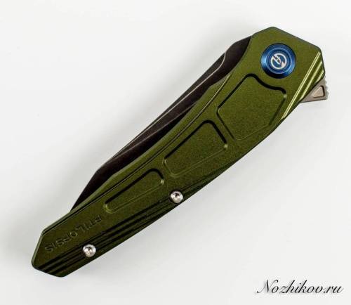 5891 Maxace Knife Maxace Ptilopsis Green фото 7