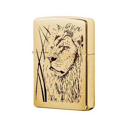 20 ZIPPO ЗажигалкаProud Lion Brushed Brass фото 8