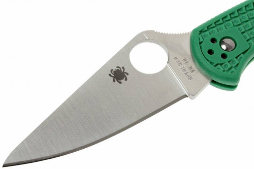 Складной нож Spyderco Delica 4 Flat Ground - 11FPGR фото 5