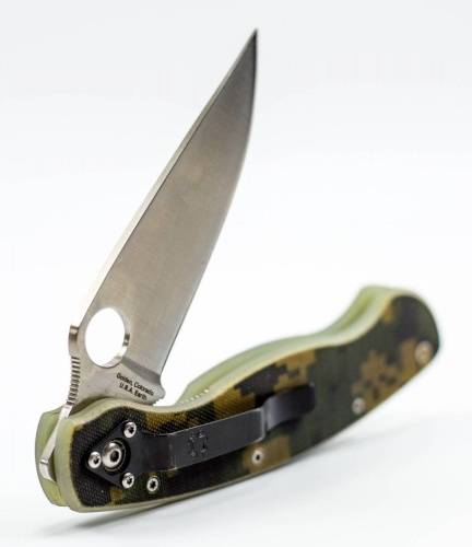 5891  Spyderco Military Camo Replica фото 2