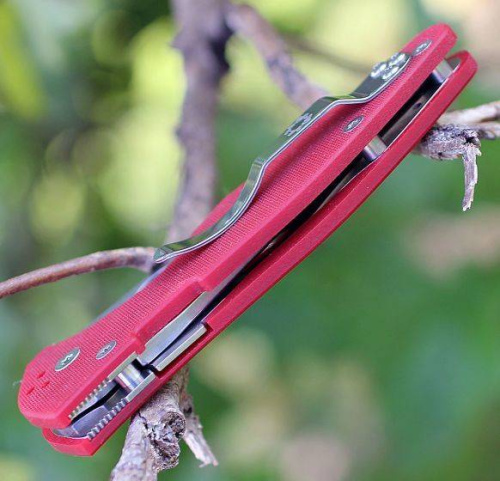 Складной нож Spyderco Yojimbo 2 Red Trainer - 85TR2 фото 10 Складной нож Spyderco Yojimbo 2 Red Trainer - 85TR2 фото 10