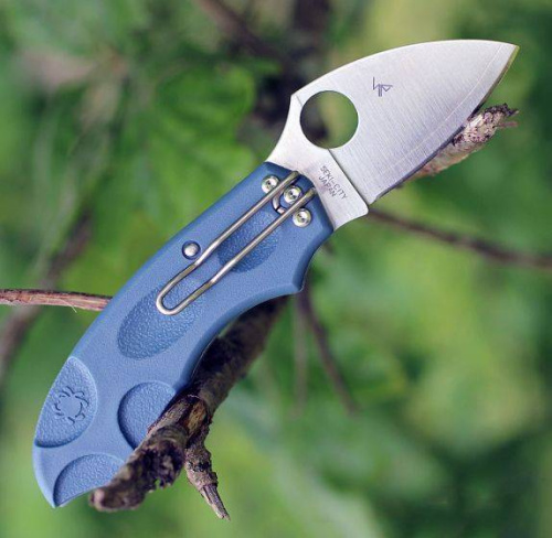 Складной нож Spyderco Meerkat BLUE C64PBLE фото 13
