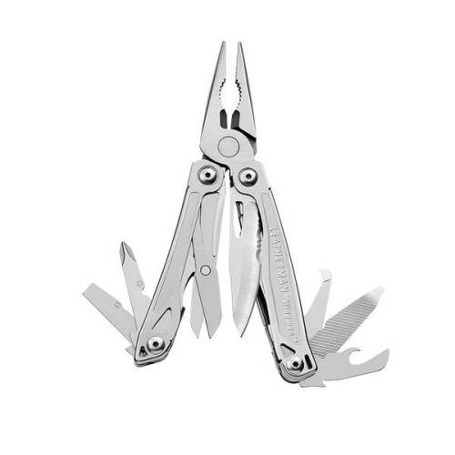 68 Leatherman МультитулWingman серебристый 14 функций с нейлоновым чехлом фото 3