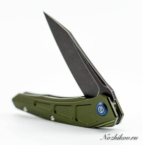 5891 Maxace Knife Maxace Ptilopsis Green фото 5