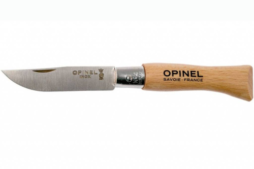 Складной нож Opinel Stainless steel №4 фото 2 Складной нож Opinel Stainless steel №4 фото 2